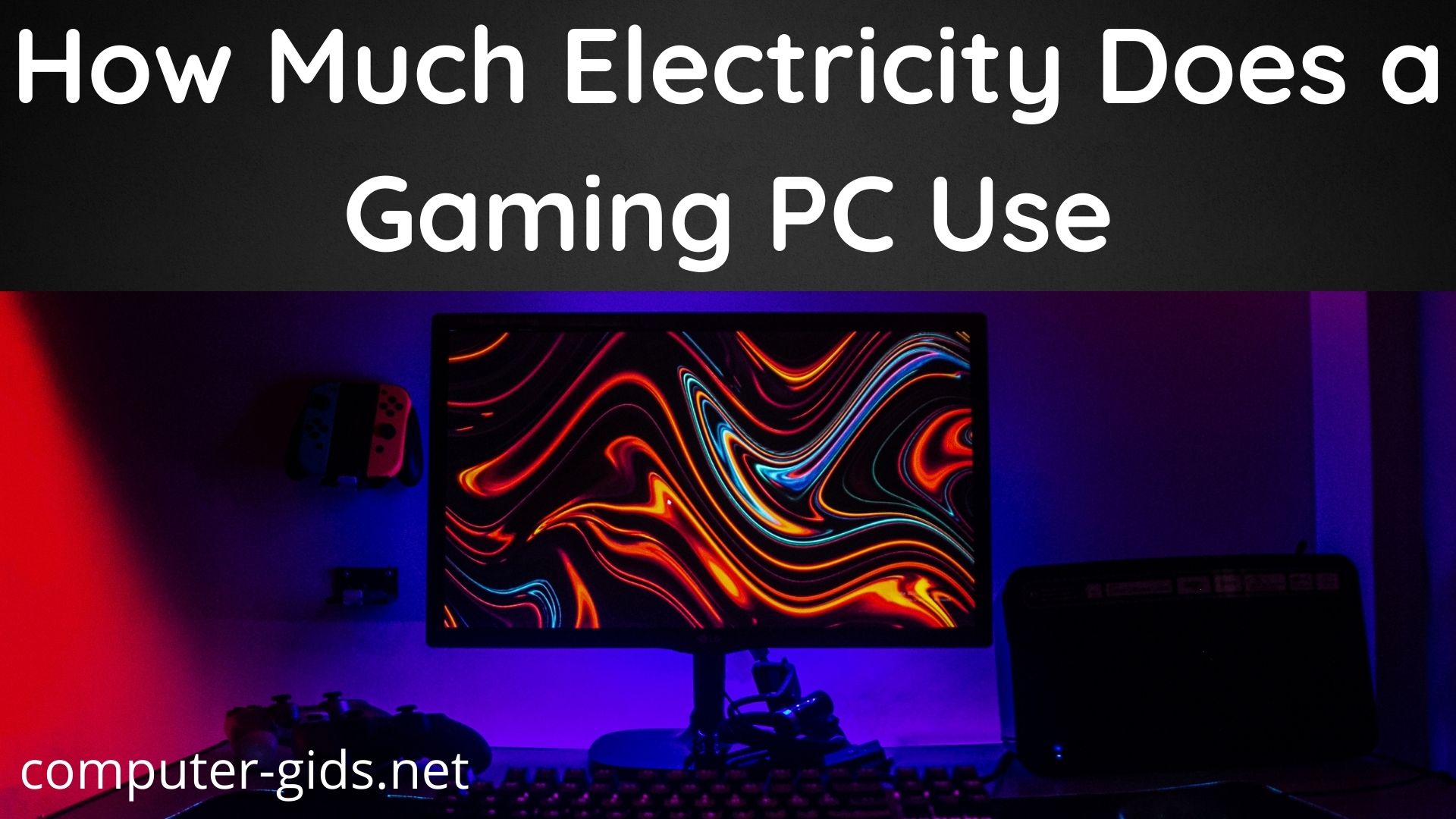 how much electricity does a gaming pc use