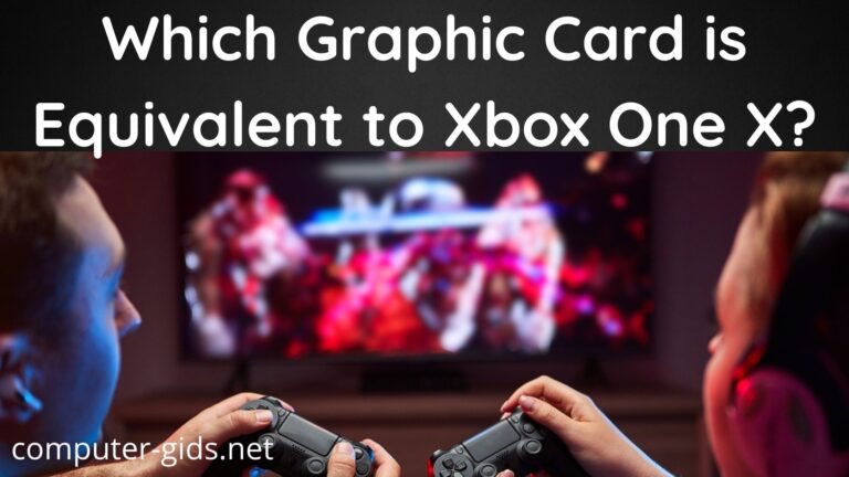 Which Graphic Card is Equivalent to Xbox One X